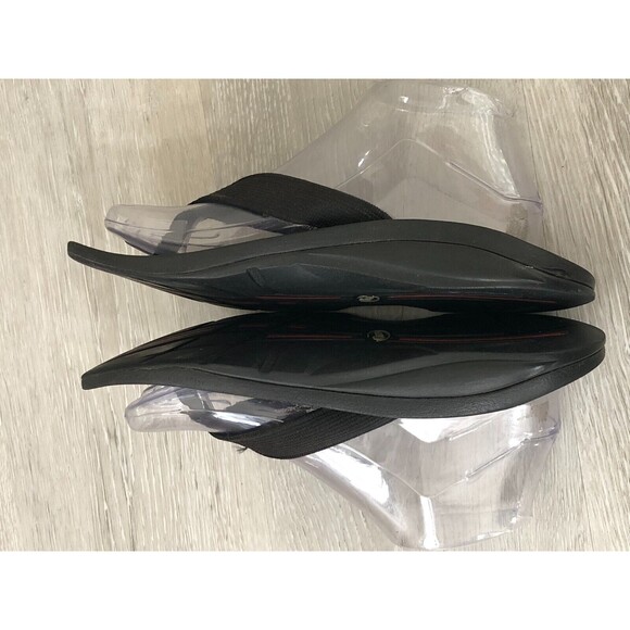 Chaco Flip EcoTread Women US 8 Black Synthetic Open Toe Slip-On Flip Flop Sandal - Picture 4 of 7